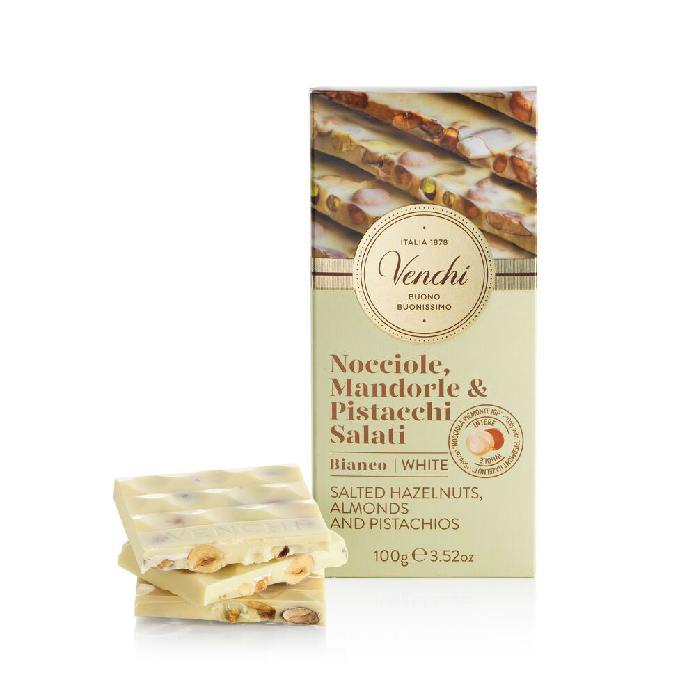 Nocciole, Mandorle and Pistacchi Salati - Bianca