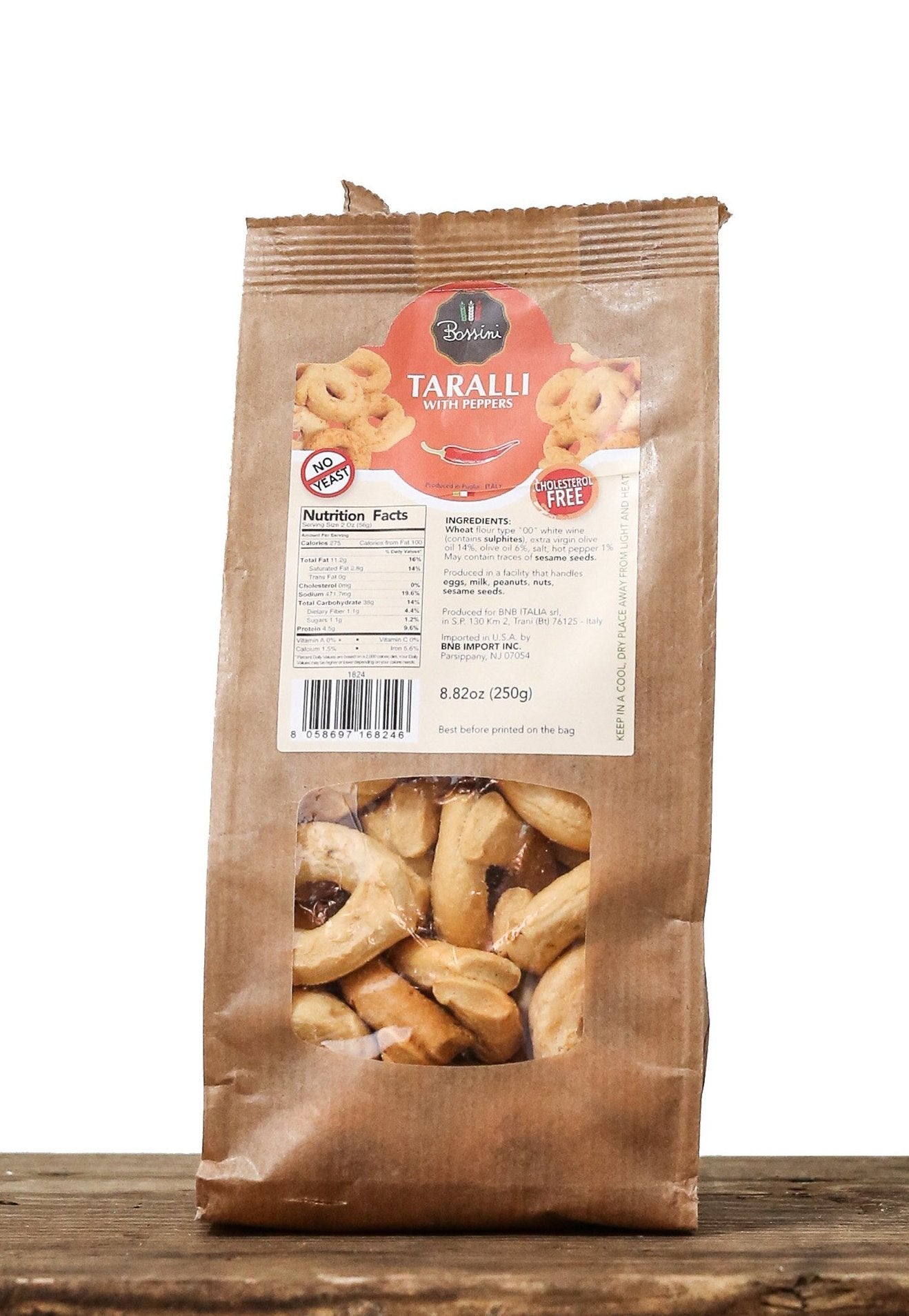 Taralli with Peppers - Bossini