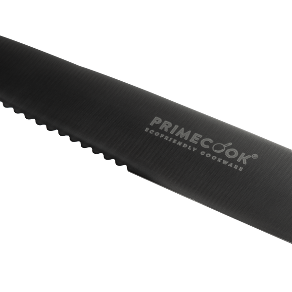 Set of 4 Narrow Steak Serrated Knives 5" with Paperstone Handle Healthy Italia