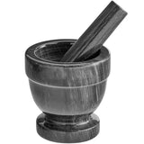 Black Marble Mortar & Pestle