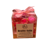 Venchi Strawberry Truffles Clear Box