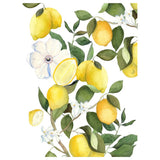 Amalfi Lemons Linen Kitchen Towels