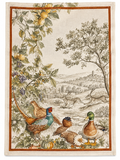 Pheasant 100% Linen Kitchen Towel