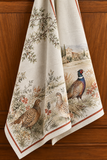 Pheasant 100% Linen Kitchen Towel