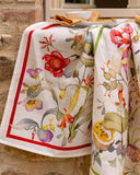 Onirica Red 100% Linen Kitchen Towel