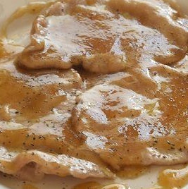 CHICKEN SCALOPPINE WITH MARSALA