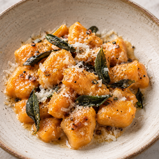 Gnocchi Two Ways: Truffle & Brown Butter