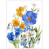 Alpine Floral Linen Kitchen Towels