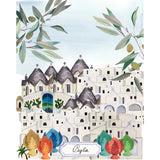 Cities of Italy Linen Kitchen Towels