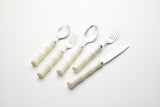 Cutlery Set 5 Pcs Acqua Ivory